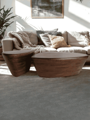 שולחן סלון בעיצוב בוהו מודרני