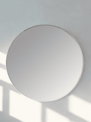 מראה עגולה מסגרת זהב