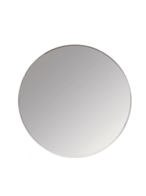 מראה עגולה מסגרת מתכת זהב