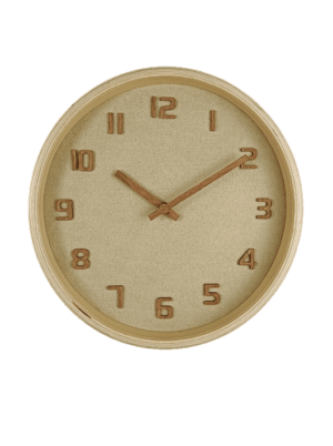 שעון קיר מעץ - דגם NH