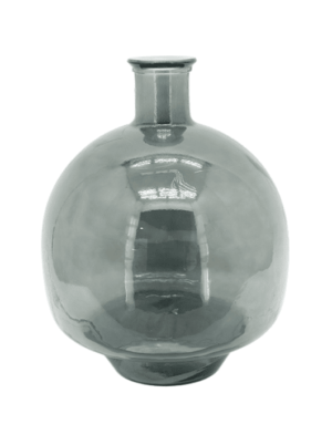 ואזה זכוכית רחבה בצבע אפור