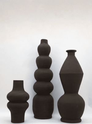 כד מעוצב מטרקוטה בסגנון נורדי