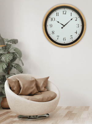 שעון קיר יוקרתי לסלון - דגם George