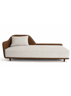 ספה מעוצבת בגוון שמנת