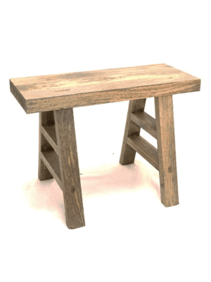 סטול עץ מנגו