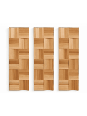 דקורציה לקיר אמנות עץ מודרנית